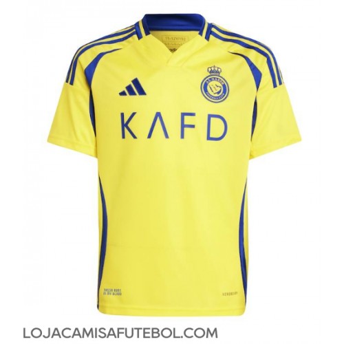 Camisa de Futebol Al-Nassr Equipamento Principal 2024-25 Manga Curta